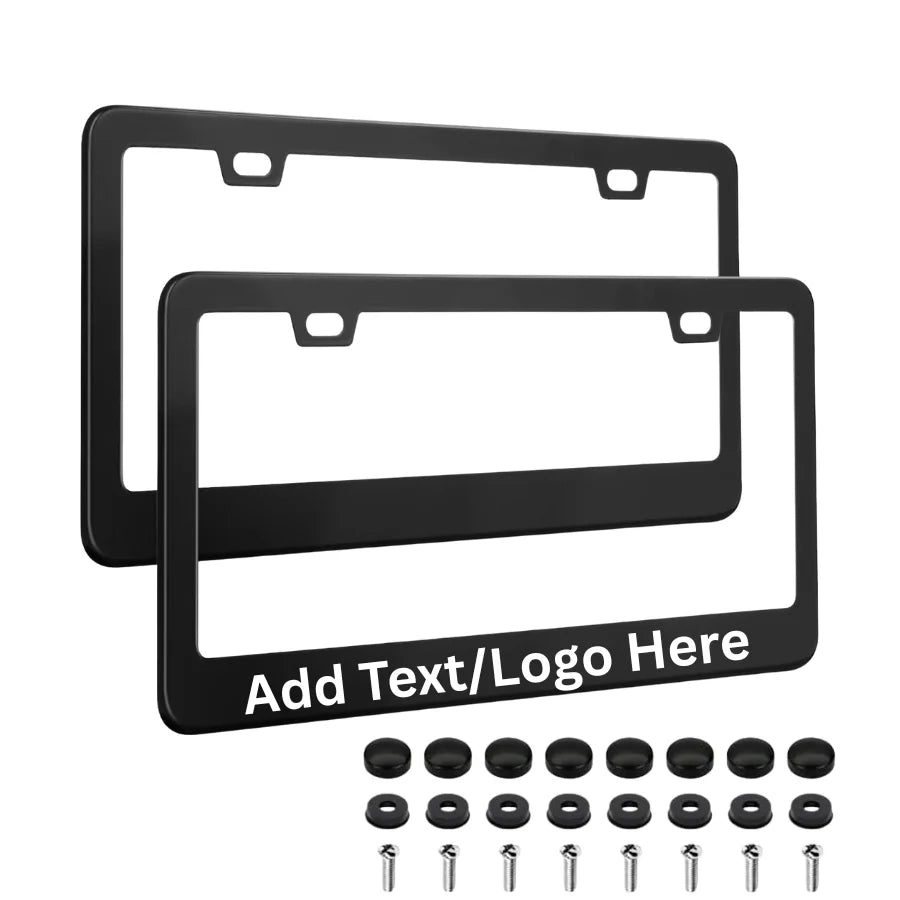 Custom License Plate Frame