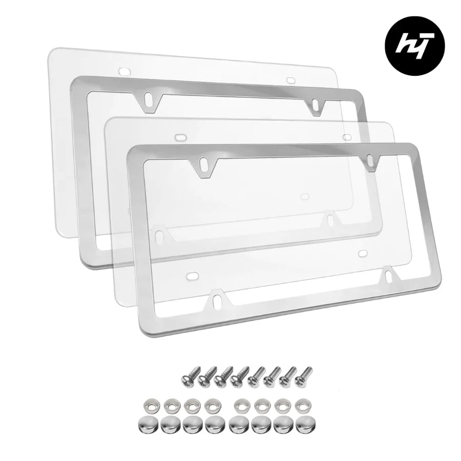License Plates Cover with Frame