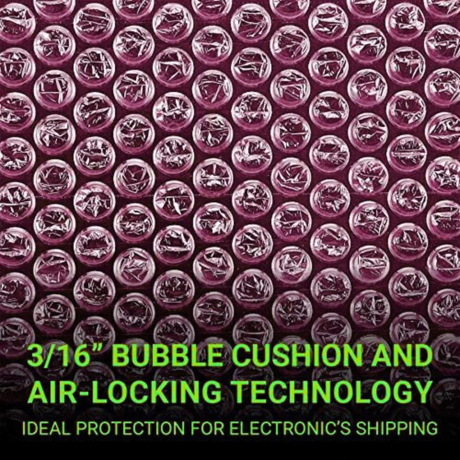 Anti-Static Bubble Cushioning Wrap Roll