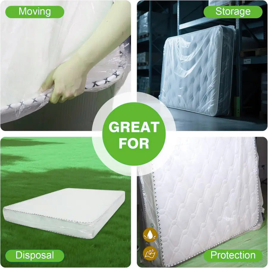 Mattress Bags for Moving, Storage & Disposal