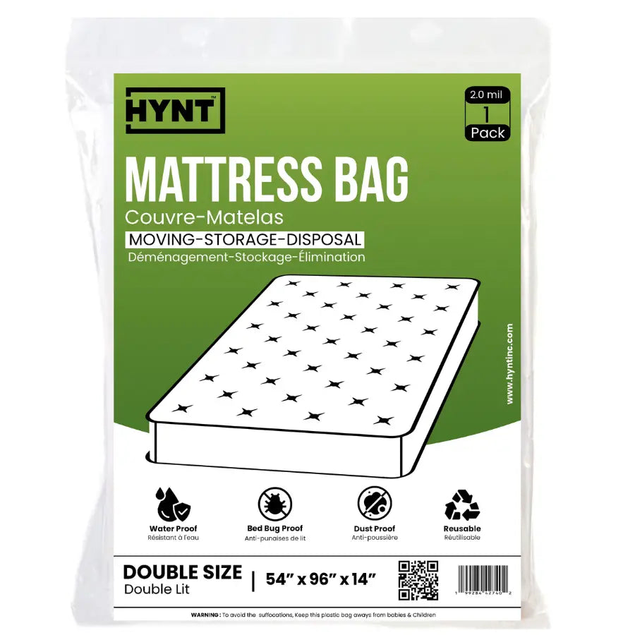 Mattress Bags for Moving, Storage & Disposal