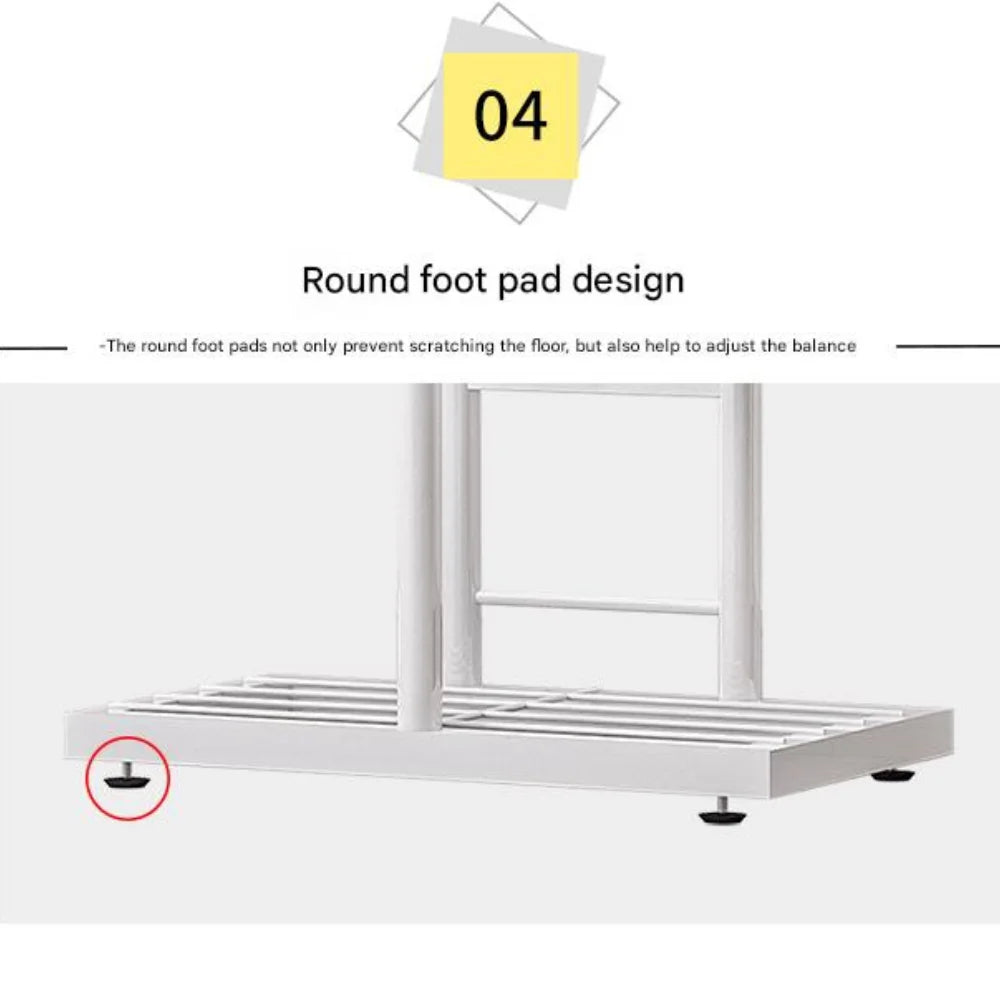 Metal 5 & 7 Potted Plant Stand Multiple Flower Pot Holder
