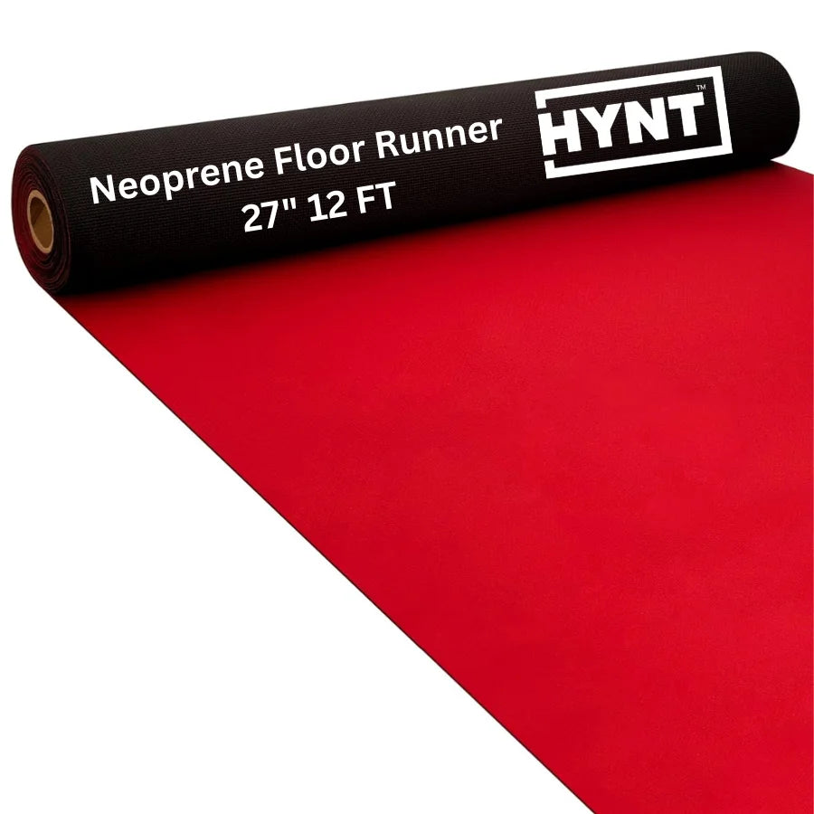 Neoprene Floor Runner Red