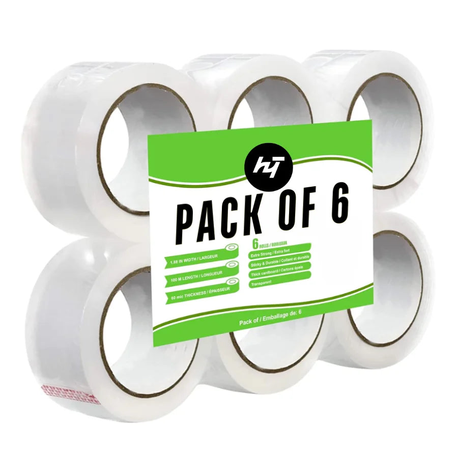 Clear Tapes - Pack of 6