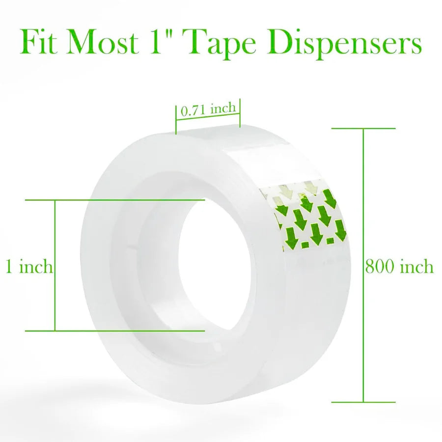 Clear Tapes - Pack of 6